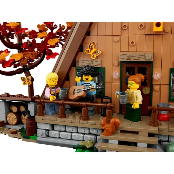 LEGO 21338 Ideas Dik Çatılı Kulübe - Resim 2