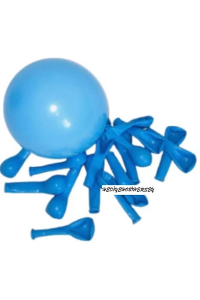 hediyehobihersey Mini Metalik Altın Balon 5 İnç 6Adet ürün görseli 1