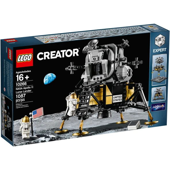 LEGO Creator Expert 10266 NASA Apollo 11 Lunar Lander ürün görseli 1