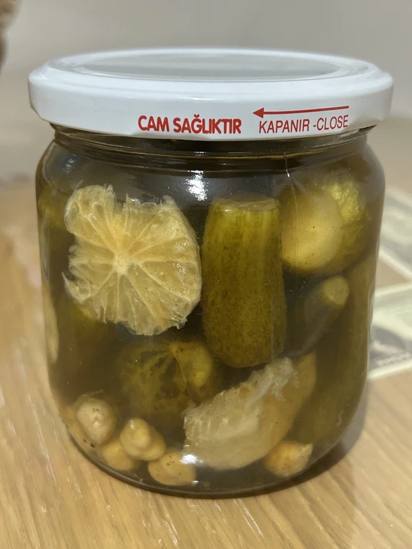 Farmlove Salatalık Turşusu (Ev Yapımı) - 350 GR - Yeni Mahsül ürün görseli 1