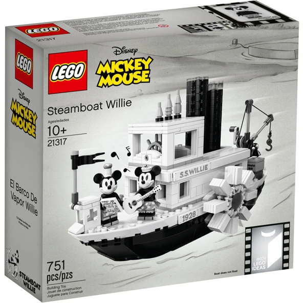 LEGO Ideas 21317 Steamboat Willie ürün görseli 1