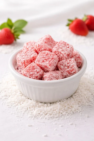 EFELER DİYARI Çilek Lokumu 200 gr - Resim 2