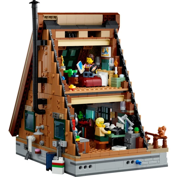 LEGO 21338 Ideas Dik Çatılı Kulübe - Resim 3