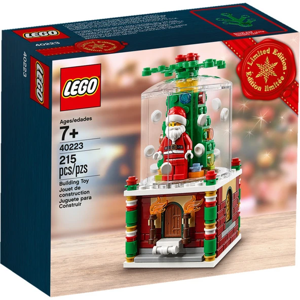 LEGO 40223 Snowglobe New & Sealed Limited Edition Holiday Christmas Santa ürün görseli 1