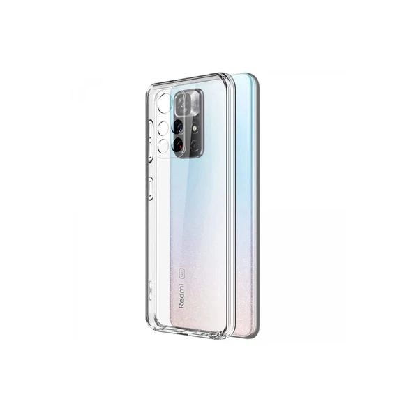 Xiaomi Redmi Note 11t Kılıf Lüx Şeffaf Silikon ürün görseli 1