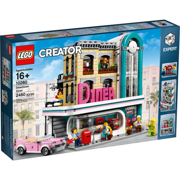 LEGO Creator Expert 10260 Downtown Diner ürün görseli 1