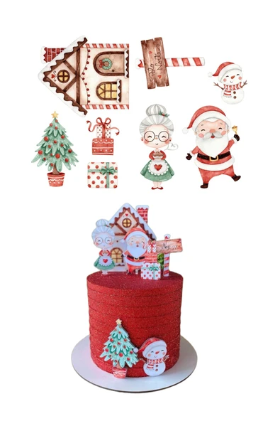 my party box Yenilebilir Yılbaşı Resim Baskısı ürün görseli 1