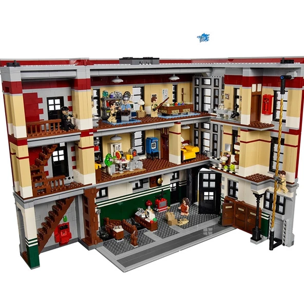 LEGO Ghostbusters 75827 - Firehouse Headquarters - Resim 4