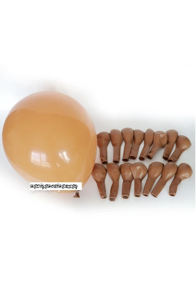 hediyehobihersey Mini Metalik Altın Balon 5 İnç 6Adet ürün görseli 1