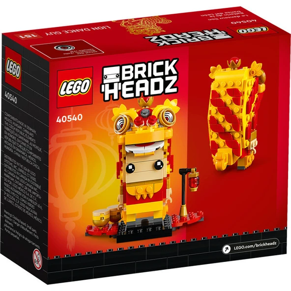 LEGO 40540 Brickheadz Aslan Dansçı - Resim 2