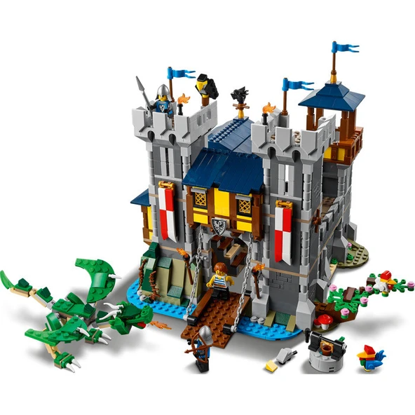 LEGO 31120 Medieval Castle Set - Resim 4