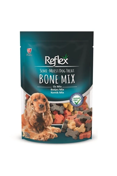 Reflex Plus Semi-Moist Mini Mix Kemik Köpek Ödülü 150 gr ürün görseli 1