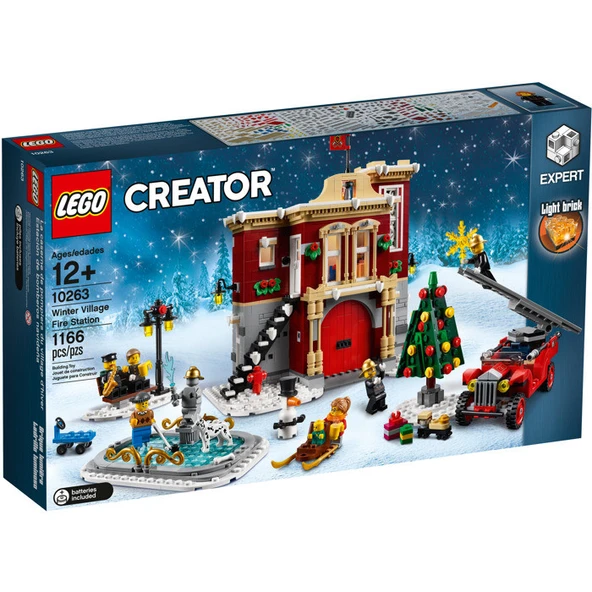 LEGO Creator Expert 10263 Winter Village Fire Station ürün görseli 1