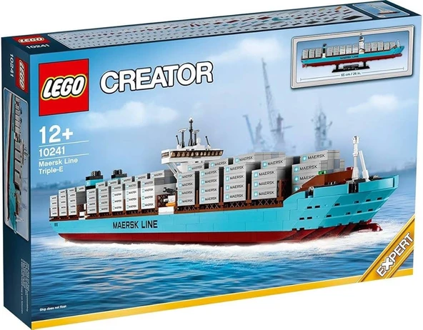 LEGO 10241 Creator Maersk Line Triple E Konteyner Ship / Konteyner Gemisi ürün görseli 1