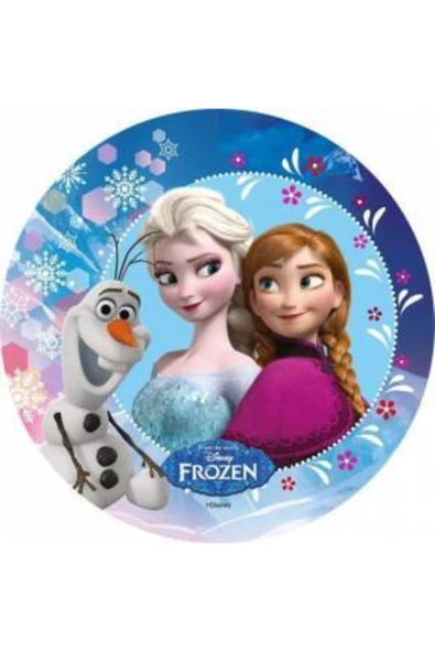 Yenilebilir Kağıt Wafer paper For Elsa Resimli Özel Yuvarlak Ve Kare Şekerli Kağıt Yenilebilir Kağıt Üzerine Resimli Pasta Baskısı ürün görseli 1