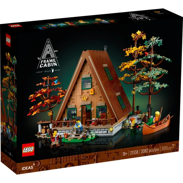 LEGO 21338 Ideas Dik Çatılı Kulübe ürün görseli 1