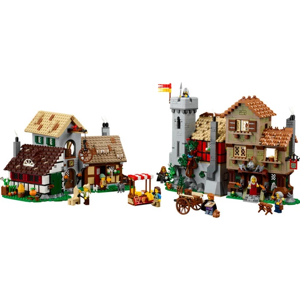 LEGO Icons 10332 Medieval Town Square - Resim 3