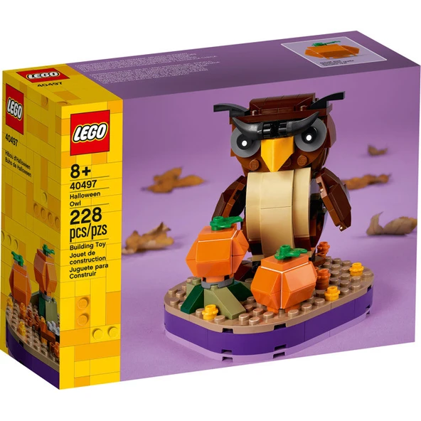 LEGO 40497 Iconic Cadılar Bayramı Baykuşu ürün görseli 1