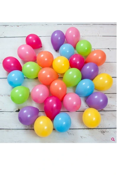 hediyehobihersey Mini Karışık Renk Pastel Balon (6 Inch) 5 Li ürün görseli 1