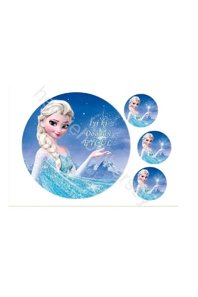 Yenilebilir Kağıt Wafer paper Elsa Gıda Yenilebilir Baskı A4 ürün görseli 1