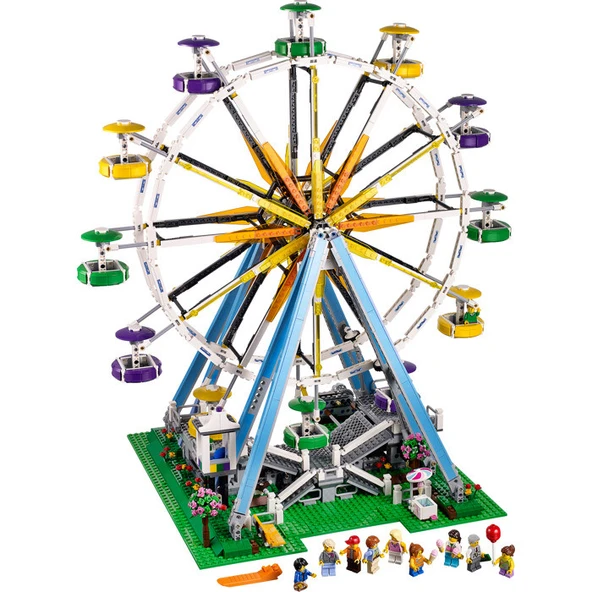 LEGO Creator Expert Ferris Wheel 10247 Construction Set - Resim 2