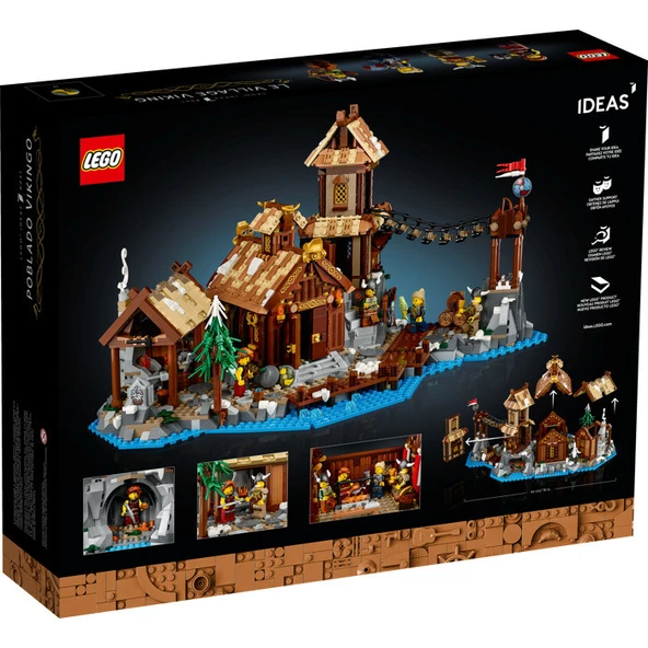 LEGO 21343 Viking Village Set - Resim 3