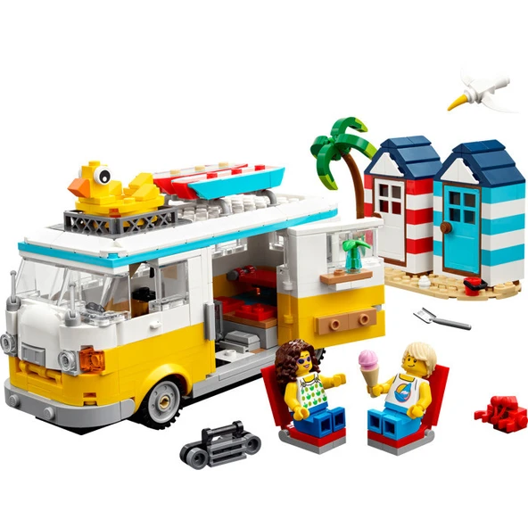 31138 LEGO Creator Plaj Karavanı - Resim 3