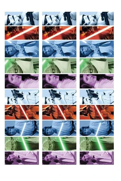 hediyehobihersey Star Wars Pasta Yan Dekor Yenilebilir Gıda Baskısı, Yenilebilir Pasta Süsü, ürün görseli 1