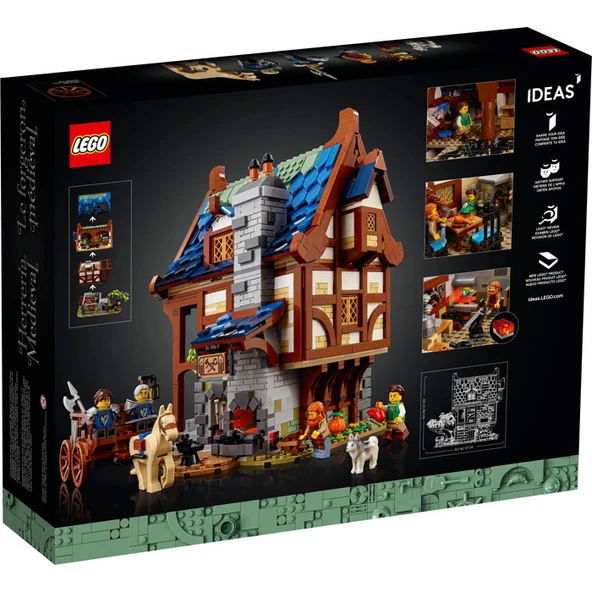 LEGO 21325 Ideas Orta Çağ Demircisi - Resim 2