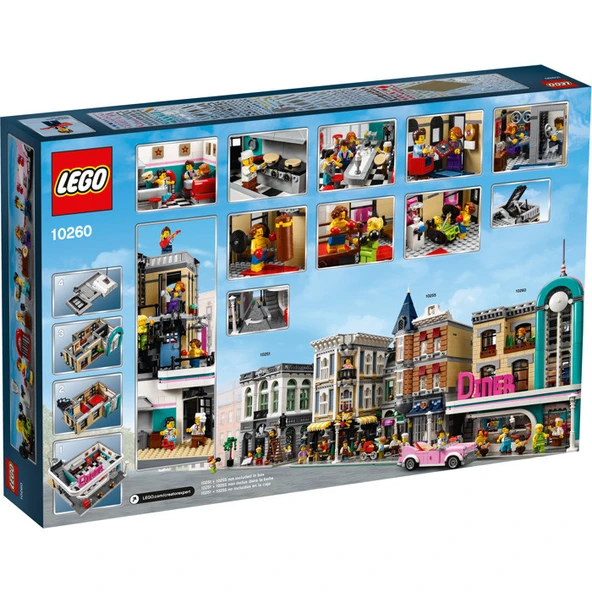 LEGO Creator Expert 10260 Downtown Diner - Resim 3