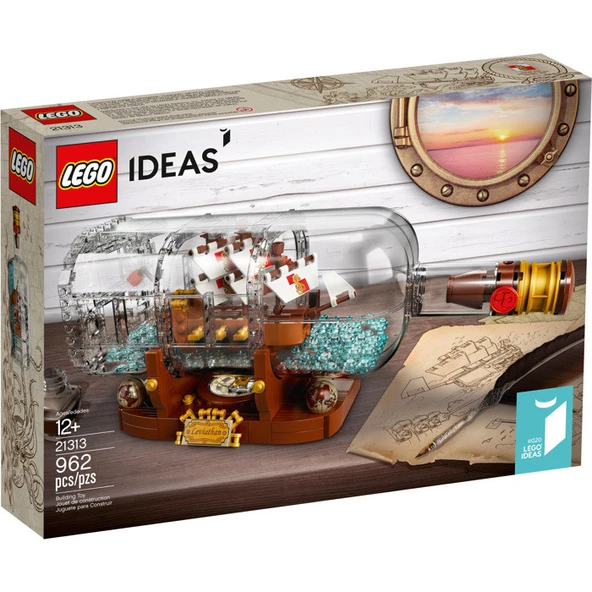 LEGO Ideas 21313 Ship in a Bottle ürün görseli 1