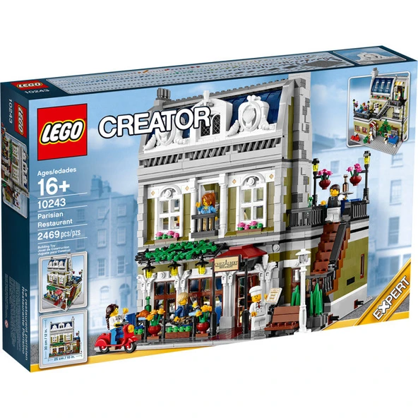 LEGO Creator Expert 10243 - Parisian Restaurant - Resim 5