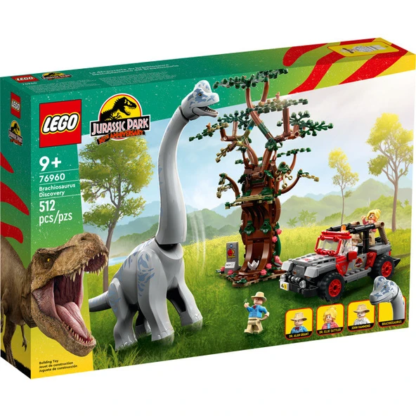LEGO 76960 Brachiosaurus Discovery Set - Resim 5