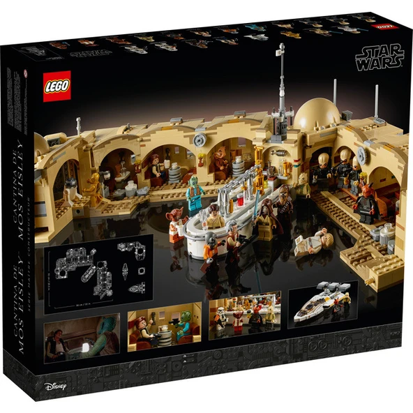 LEGO Star Wars 75290 Mos Eisley Cantina - Resim 5