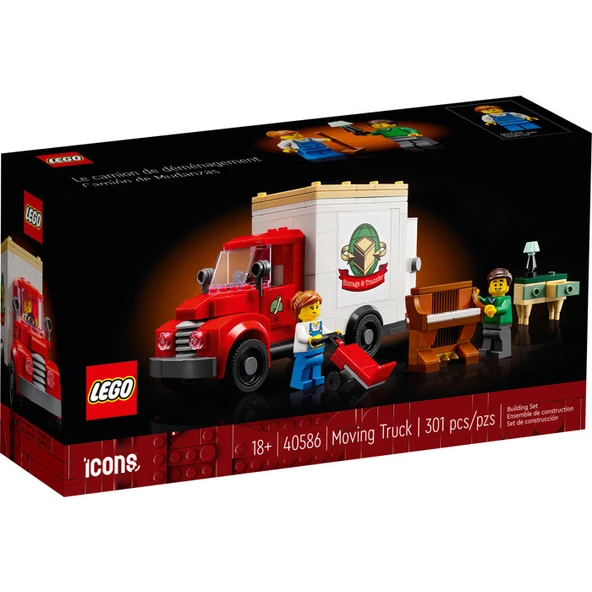 LEGO Icons 40586 Taşıma Kamyonu (293 Parça) ürün görseli 1