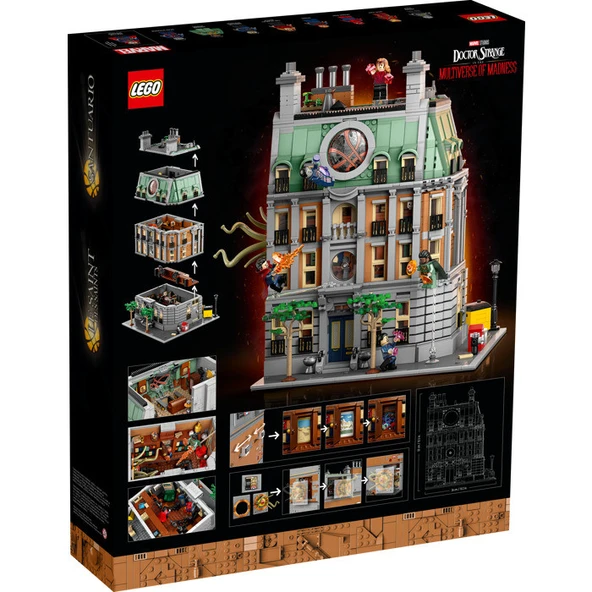 LEGO 76218 Marvel Sanctum Sanctorum - Resim 4