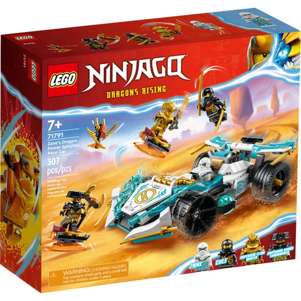 Lego 71791 Ninjago Zane'in Ejderha Gücü Spinjitzu Yarış Arabası ürün görseli 1