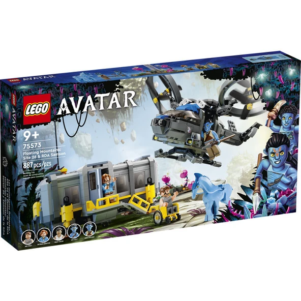 LEGO Avatar Uçan Dağlar: Saha 26 ve RDA Samson 75573 - 9 Yaş ve Üzeri Film Hayranları ve Çocuklar için Oyuncak Yapım Seti ürün görseli 1