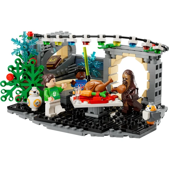 LEGO 40658 Star Wars Millennium Falcon Yılbaşı Dioraması ürün görseli 1