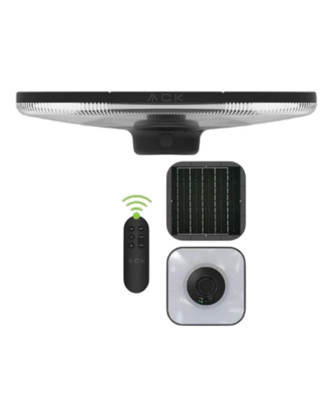 ACK AT42-29001 25W IP54 Solar Led Bahçe Armatürü ürün görseli 1