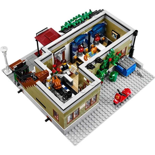 LEGO Creator Expert 10243 - Parisian Restaurant ürün görseli 1