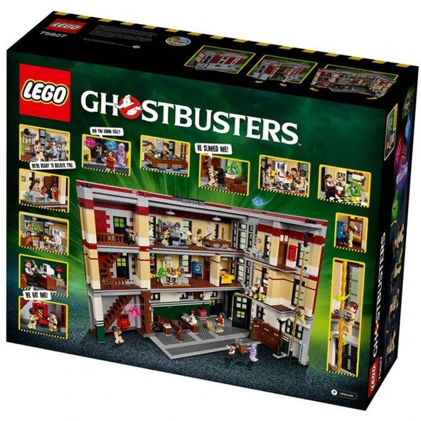 LEGO Ghostbusters 75827 - Firehouse Headquarters - Resim 3