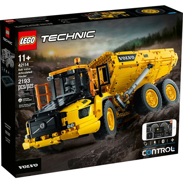 LEGO 42114 Technic 6x6 Volvo Mafsallı Kamyon ürün görseli 1