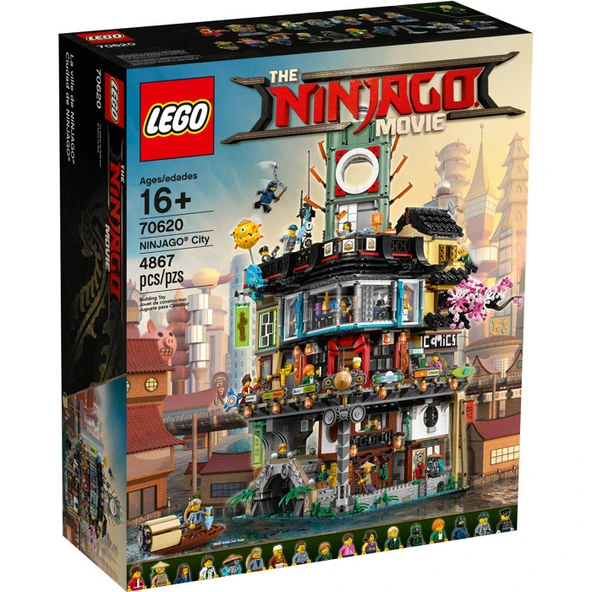 LEGO Ninjago Movie 70620 Ninjago City ürün görseli 1