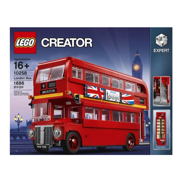 LEGO Creator Expert 10258 London Bus ürün görseli 1