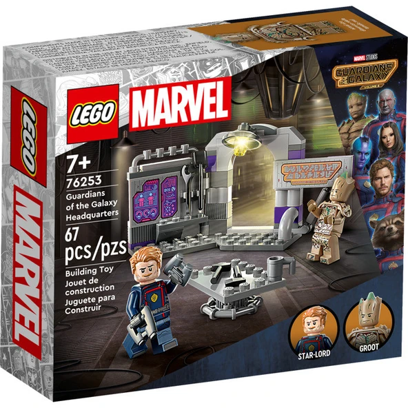 Lego 76253 Marvel Galaksinin Koruyucuları Karargahı ürün görseli 1