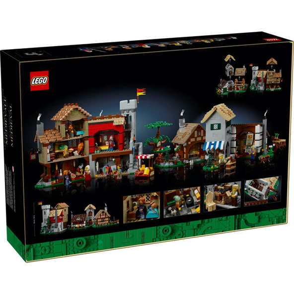 LEGO Icons 10332 Medieval Town Square ürün görseli 1