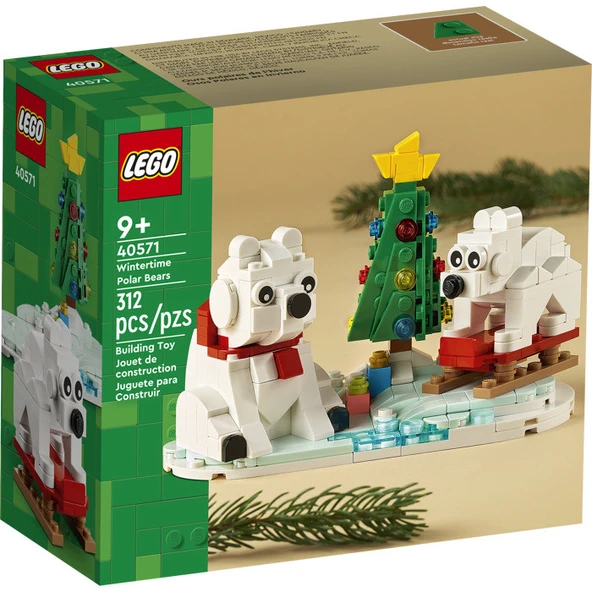Lego 40571 Iconic Kış Vakti Kutup Ayıları ürün görseli 1