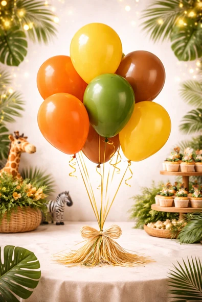 hediyehobihersey Safari Konsept / Safari Konsept Balon Demeti 8'li ürün görseli 1