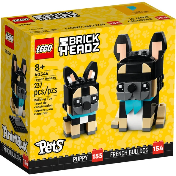 LEGO 40544 Brickheadz Fransız Buldoğu ürün görseli 1